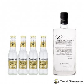 Geranium Gin & Fever Tree Tonic pakke
