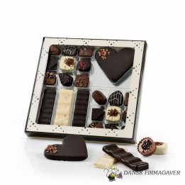 Creme stjerneæske m/chokolade