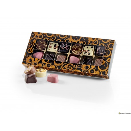 12 stk. Luksuschokolade, 120 g.