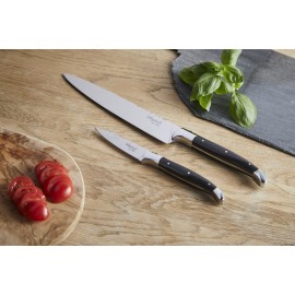 Laguiole By Hâws Chefkniv og Urtekniv - 2 dele, Sort
