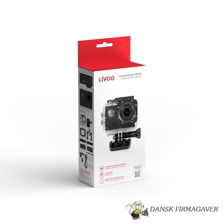 Livoo 4K Wifi Sports Kamera