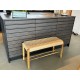 Hâws Nooka Lounge Bænk, Papirflet