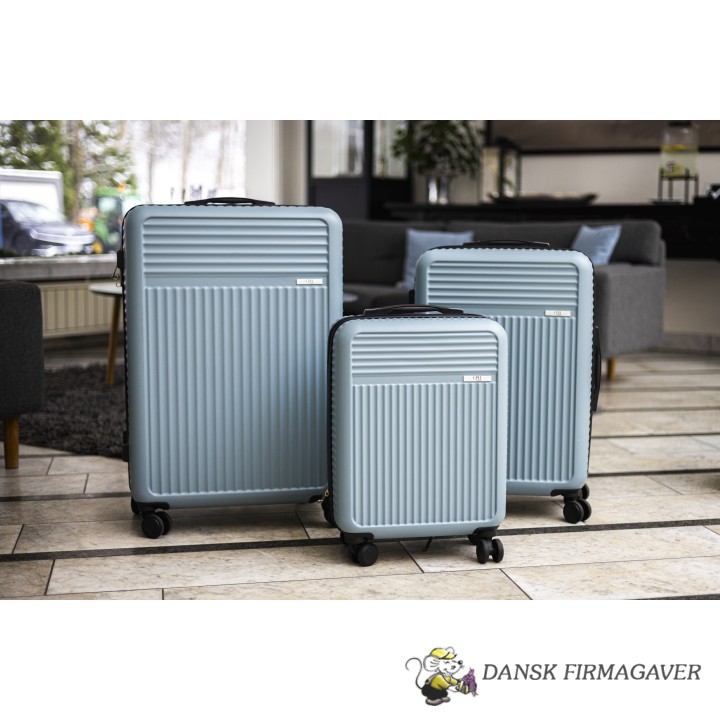 Hâws Copenhagen Kuffertsæt 3 stk. Dust Blue