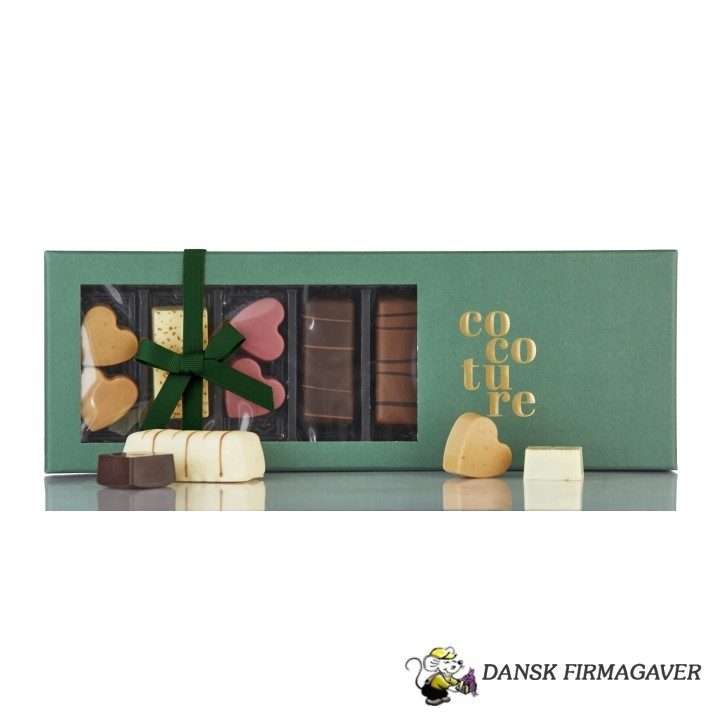 Familiebox - Fyldte chokolader, Marcipan og Lakrids