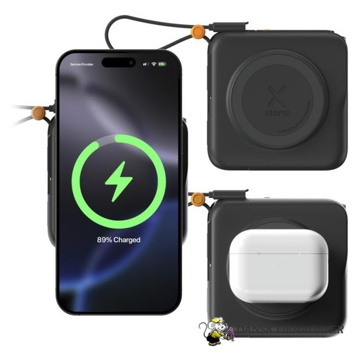 Xtorm TravelPro 30 W 10.000 mAh 3-i-1 rejseoplader