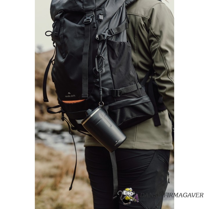 Nordic Drift Trail Låsbar og lækagesikker kaffekrus + Enkeltvægget vandflaske
