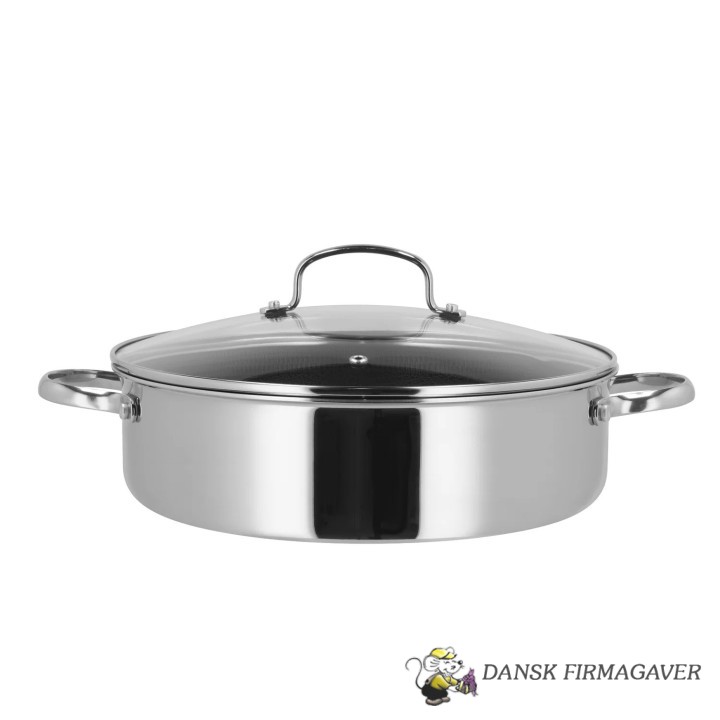 Pillivuyt Gourmet Paillon Hybrid Sautergryde Dia 28 cm 4,9 liter Stål