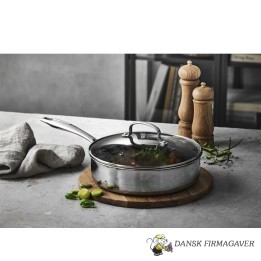 Pillivuyt Gourmet Paillon Hybrid Sauterpande Dia 24 cm Stål