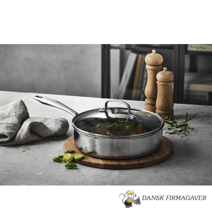 Pillivuyt Gourmet Paillon Hybrid Sauterpande Dia 24 cm Stål