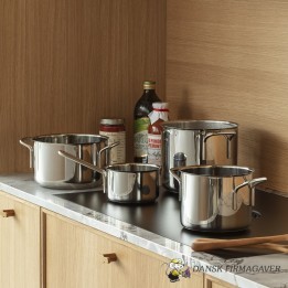 Eva Trio Stainless Steel gryde- og pandesæt 5 dele
