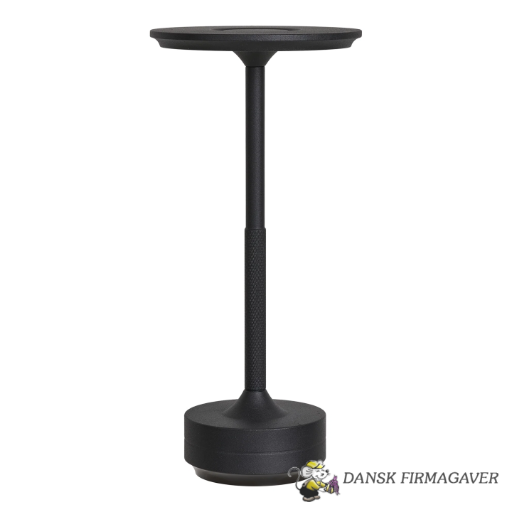 Lyneham Bordlampe Bordlampe, genopladelig, metal, sort, crom eller messing