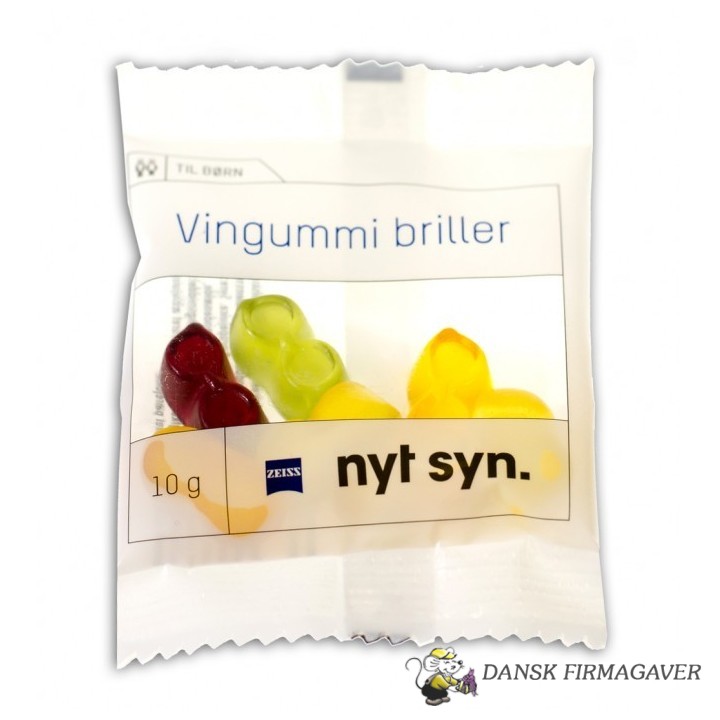 Vingummiposer med LOGO