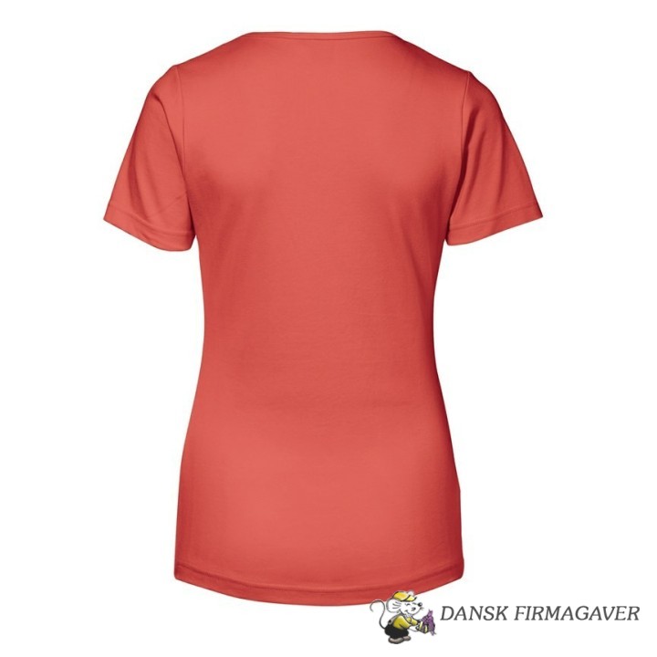 Interlock t-shirt v/hals 0506