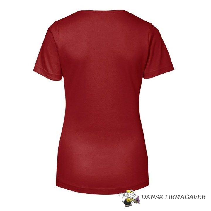 Interlock t-shirt v/hals 0506
