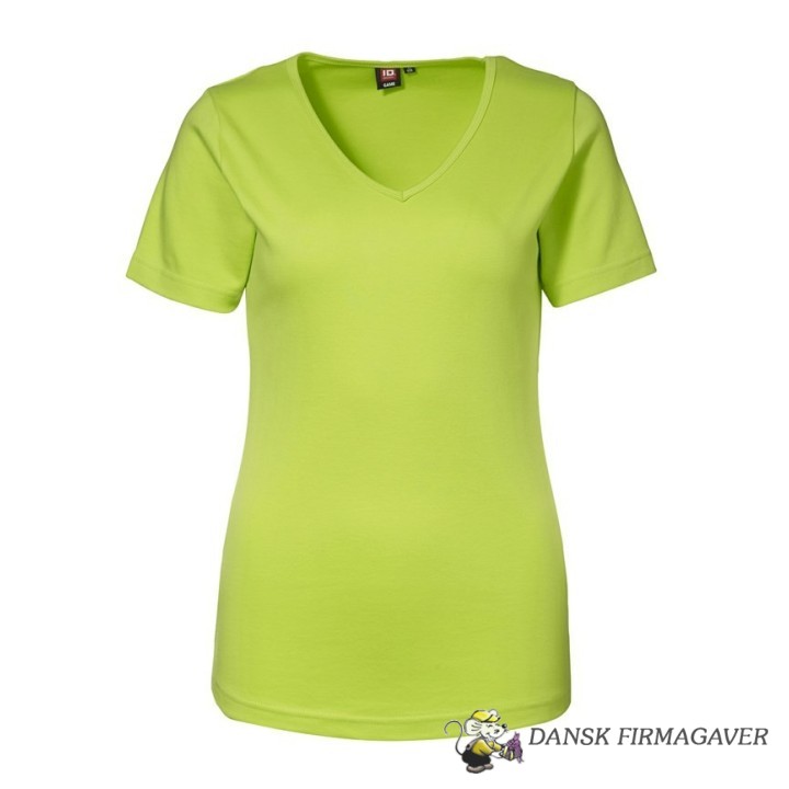 Interlock t-shirt v/hals 0506