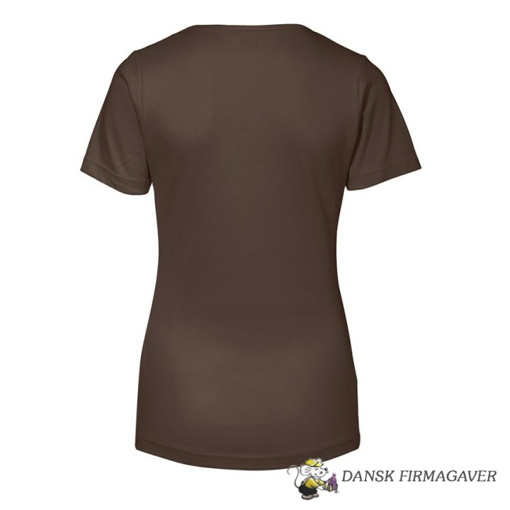 Interlock t-shirt v/hals 0506