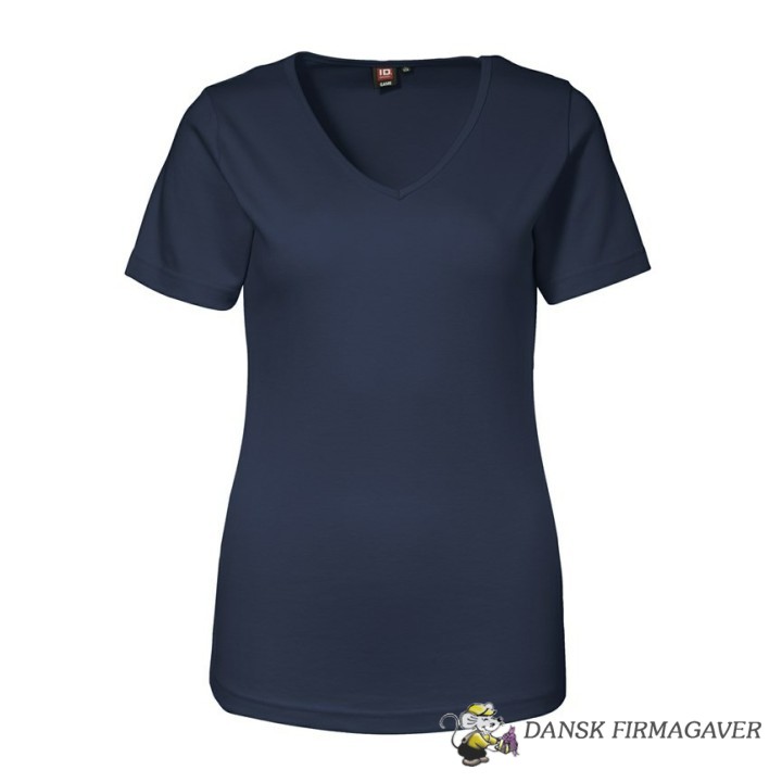 Interlock t-shirt v/hals 0506