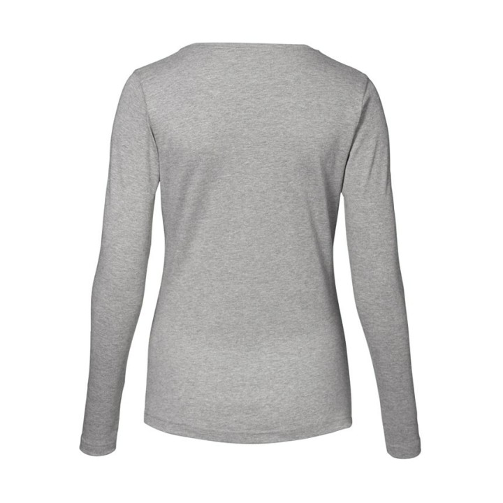 Interlock t-shirt langærmet