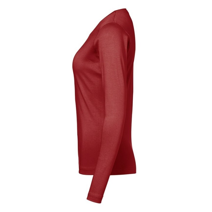 Interlock t-shirt langærmet