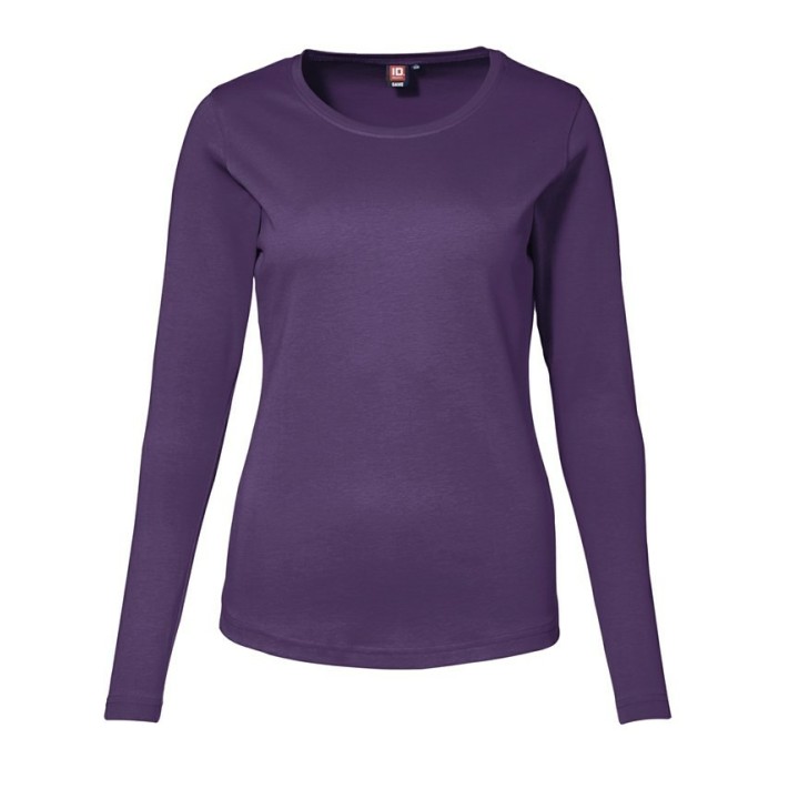 Interlock t-shirt langærmet