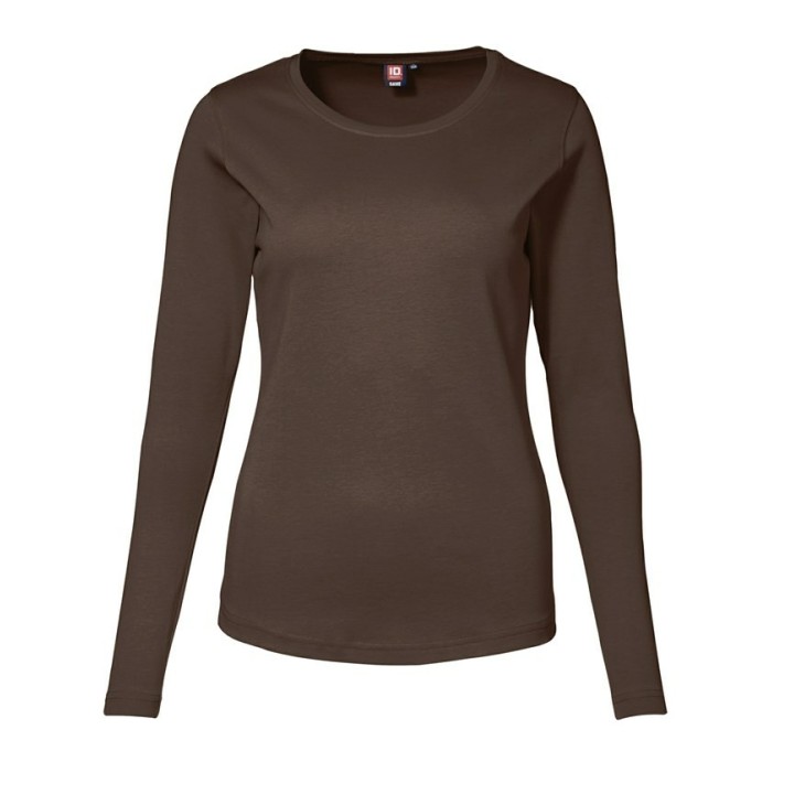 Interlock t-shirt langærmet