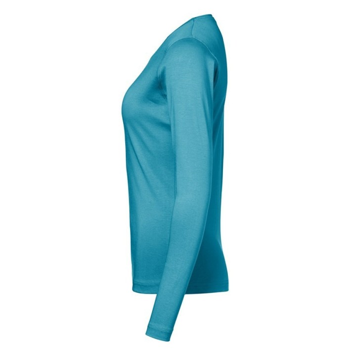 Interlock t-shirt langærmet