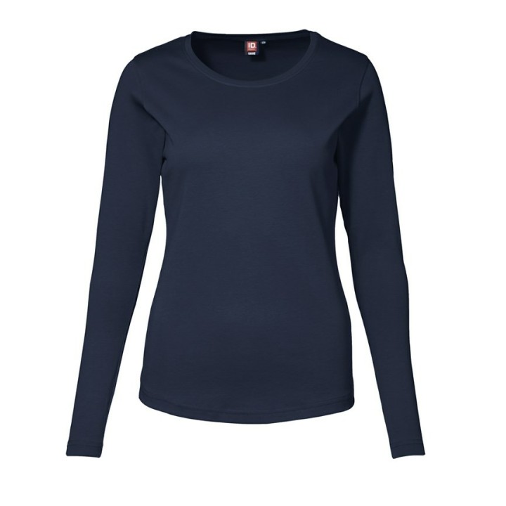 Interlock t-shirt langærmet