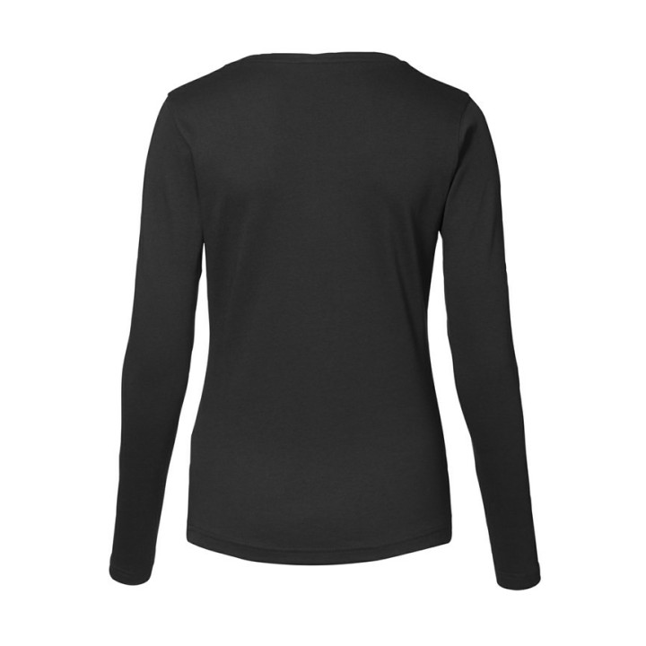 Interlock t-shirt langærmet