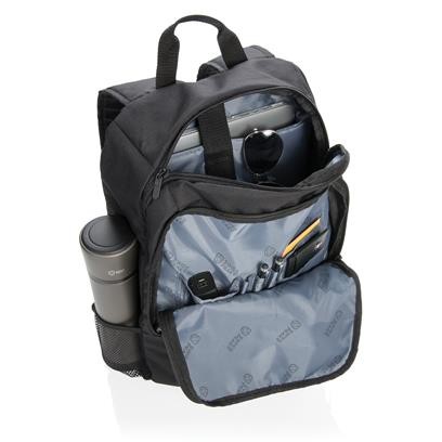 Swiss Peak 17” business laptop rygsæk, sort