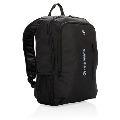 Swiss Peak 17” business laptop rygsæk, sort