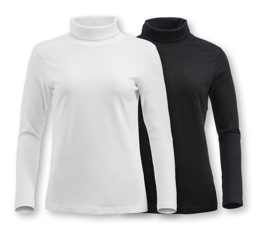 Rullekravebluse, dame, Ezel 
