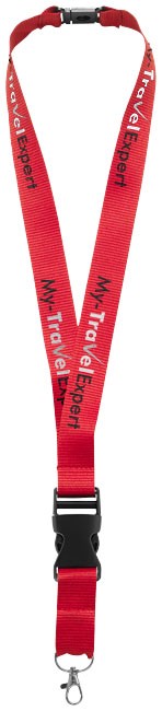 Yogi lanyard med aftageligt spænde