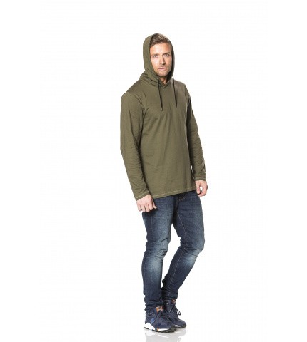 Storm Hooded Tee LS