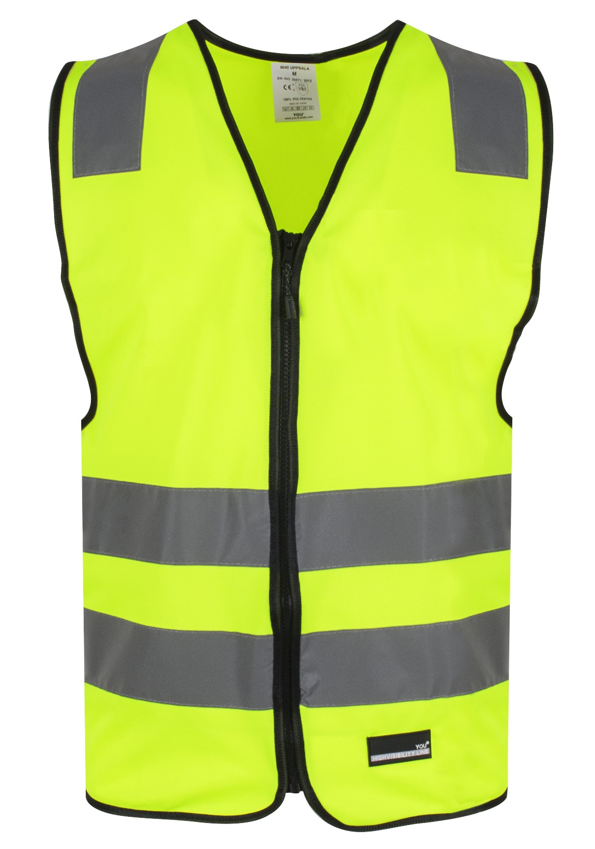 Refleksveste med lynlås - Flen