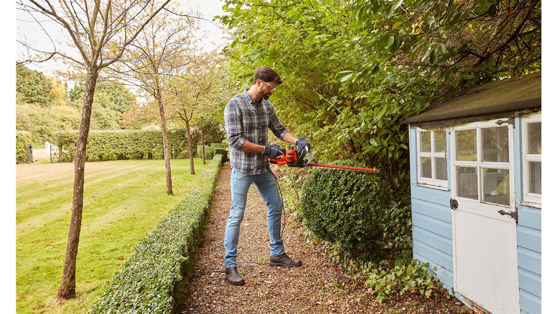 550W hækkeklipper fra Black & Decker