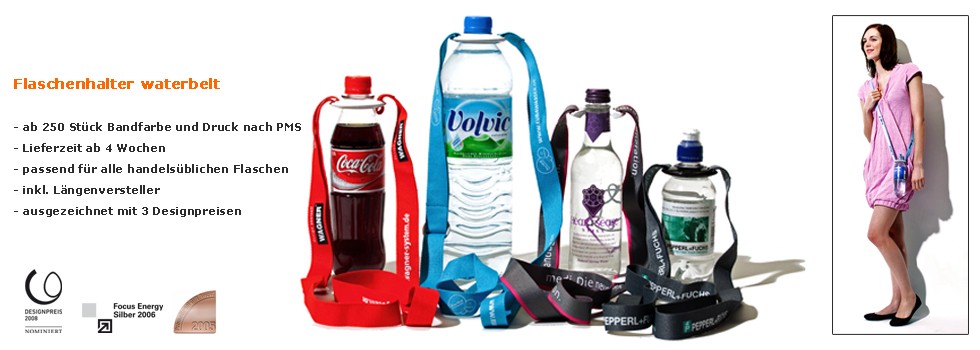 waterbelt - den mobile flaskeholder