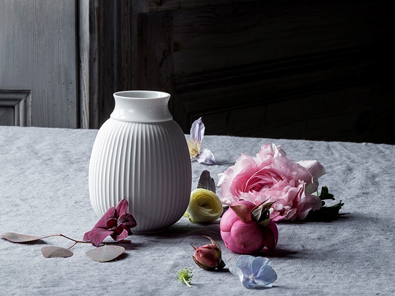 LYNGBY CURVE VASE 17 CM