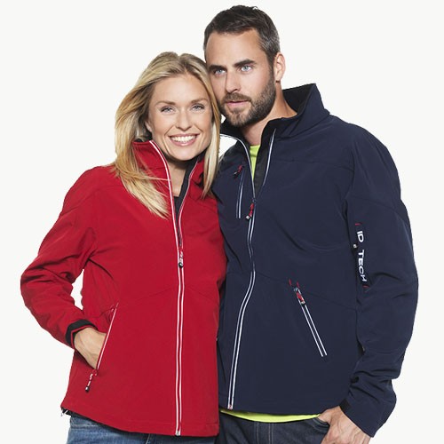 Soft Shell-Jakke / Kontrast 