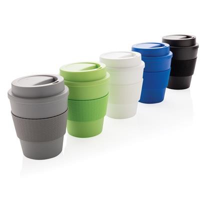 Genbrugelig kaffekop med skruelåg, 350ml