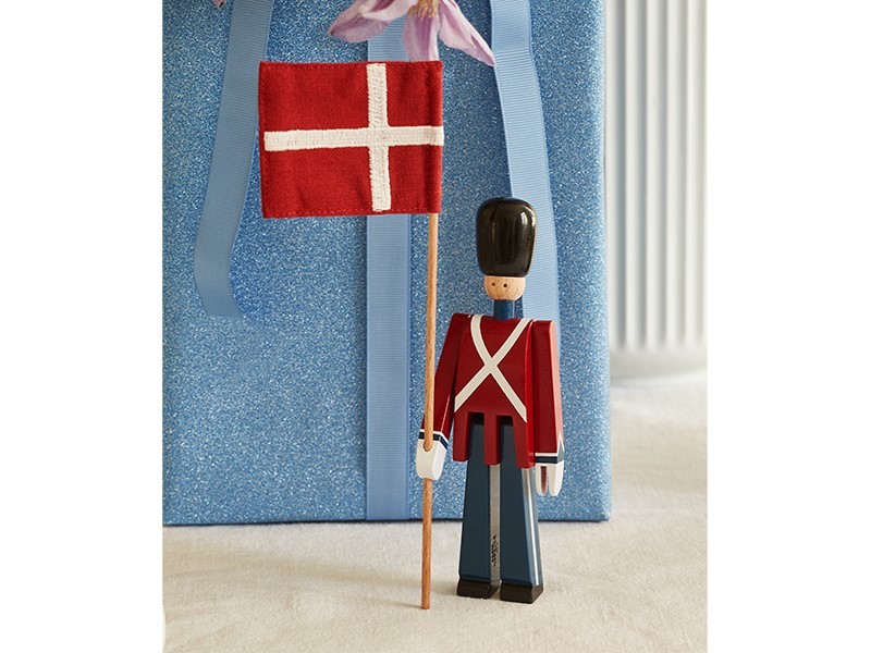 FANEBÆRER MED TEKSTILFLAG, MINI