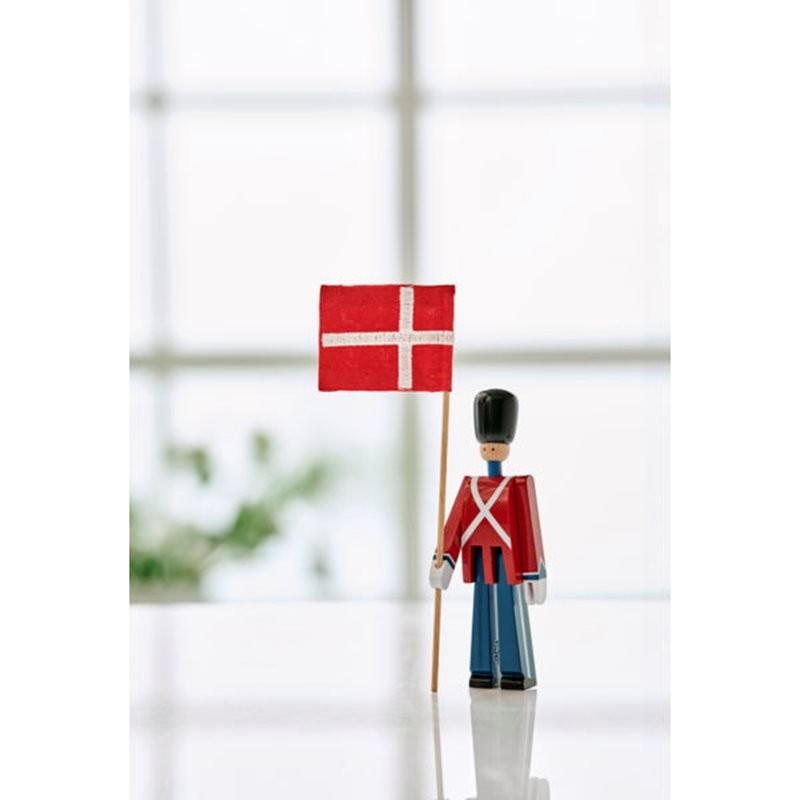 FANEBÆRER MED TEKSTILFLAG, MINI