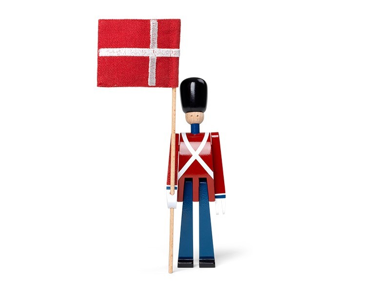 FANEBÆRER MED TEKSTILFLAG, MINI