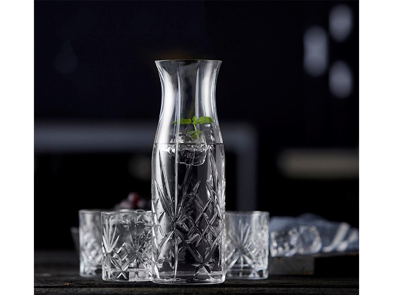 LYNGBY GLAS KARAFFELSÆT 7 DELE