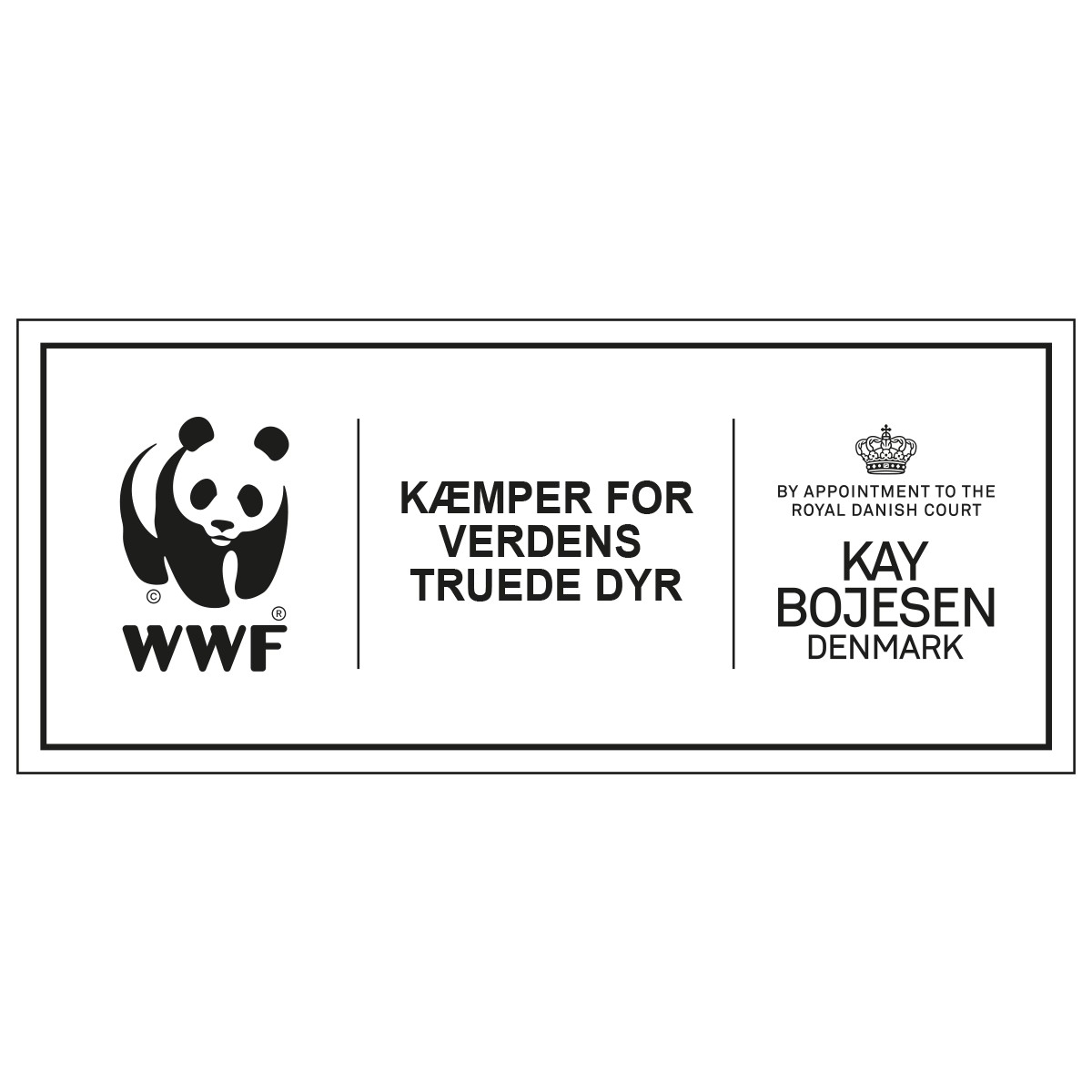 KAY BOJESEN PANDABJØRN, MELLEM - WWF