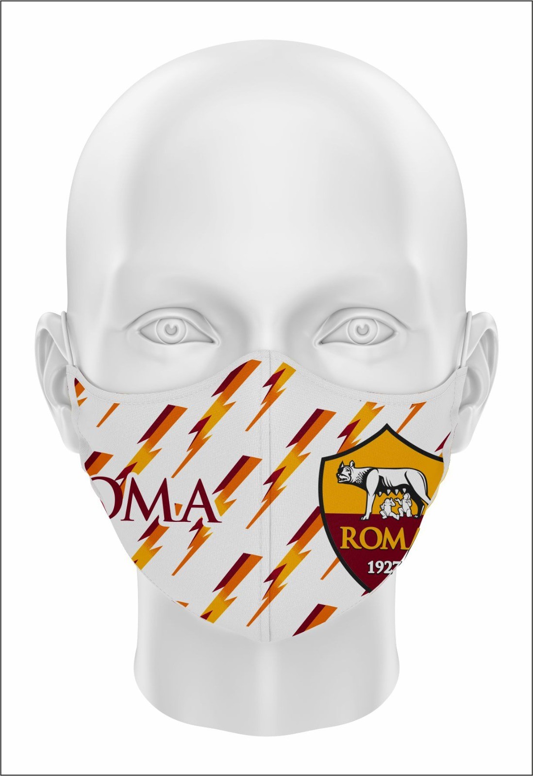 Maske med logo..
