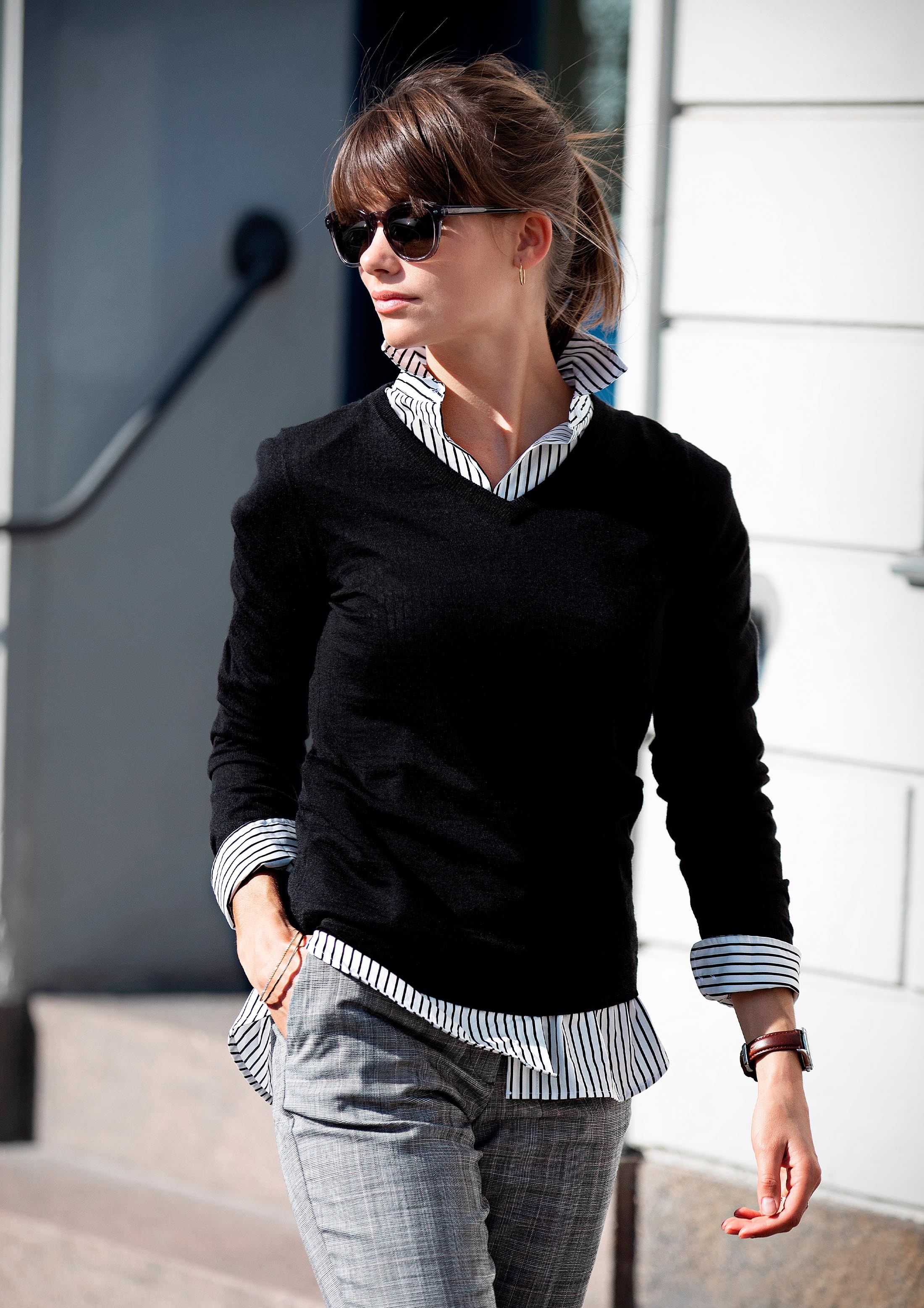 ASHBURY PULLOVER  - NIMBUS