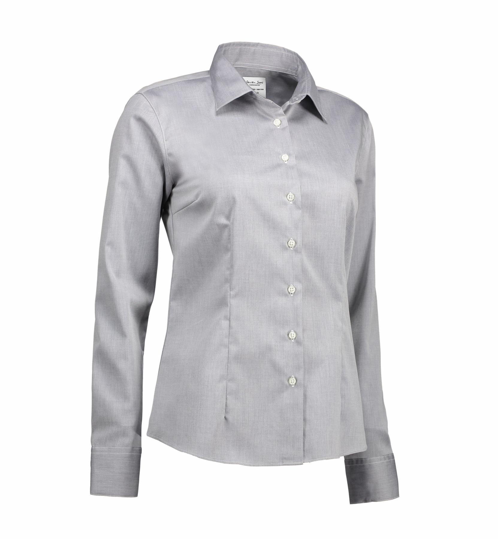 Fine Twill ladies S/S, modern fit