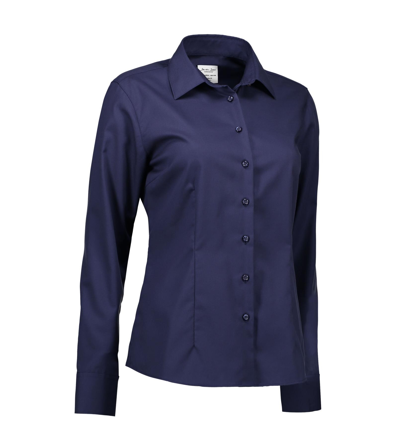 Fine Twill ladies S/S, modern fit