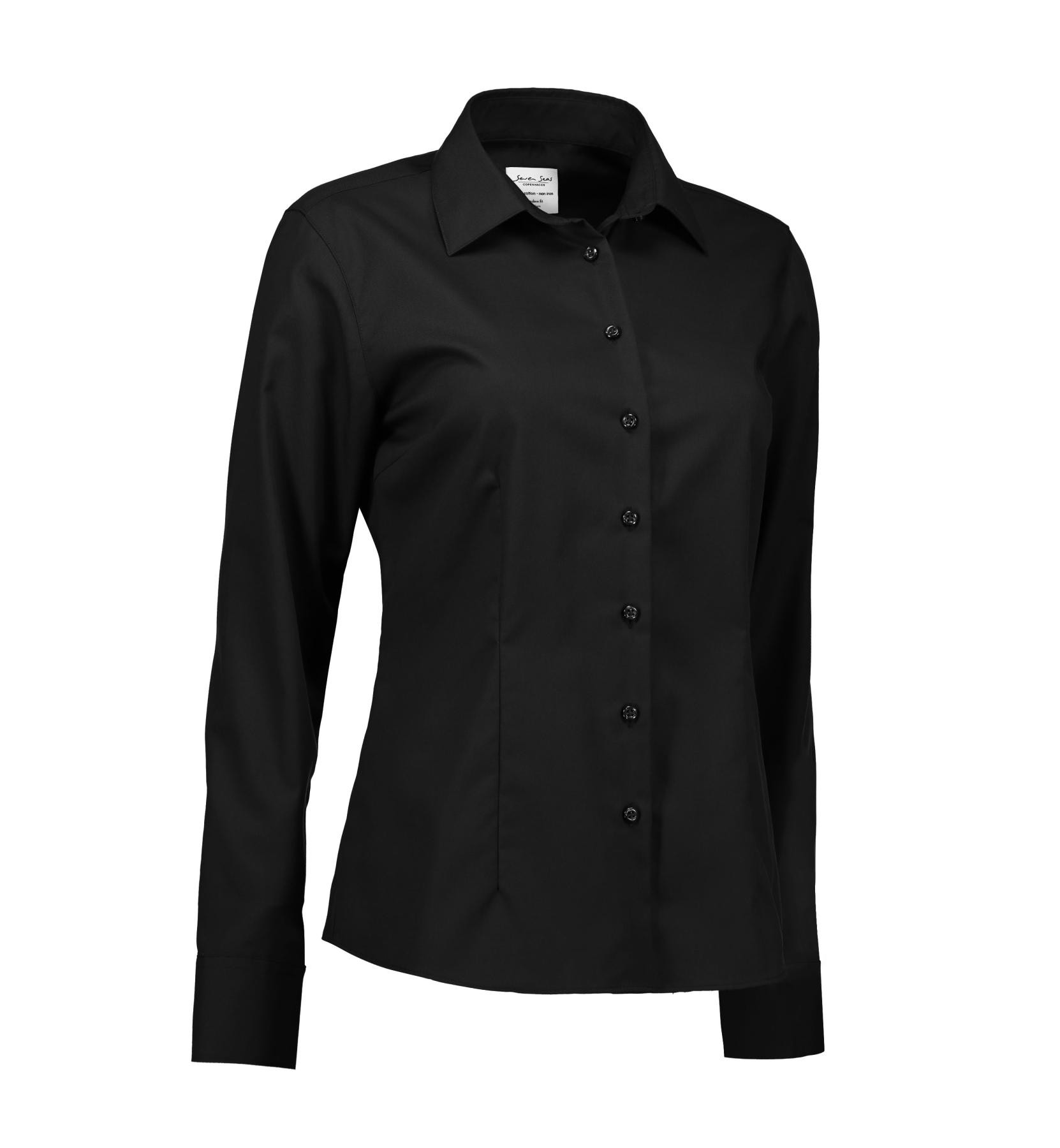 Fine Twill ladies S/S, modern fit