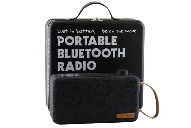 Bluetooth højttalere DAB+/FM, samt indbygget batteri